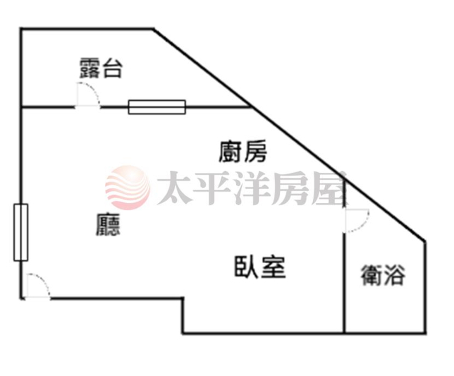 泰山買房賣屋採光佳露台公寓套房,新北市泰山區明志路一段