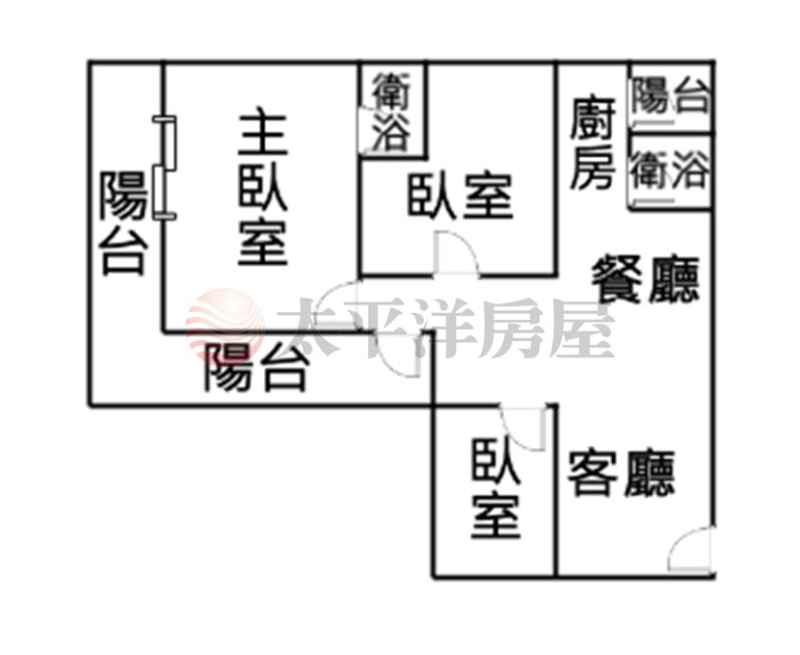 泰山買房賣屋大坪數邊間採光美寓,新北市泰山區明志路三段