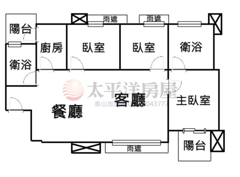 全坤世紀101美景三房車,新北市五股區芳洲一路