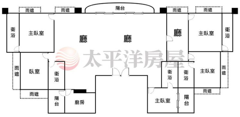 洲子洋唯一百坪4主臥制震宅,新北市五股區新五路二段