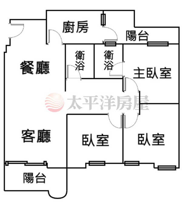 五股買房賣屋貿商稀有挑高大3房,新北市五股區登林路