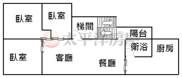 泰山買房賣屋同榮邊間美3房,新北市泰山區公園路