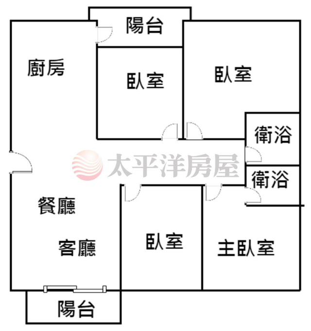 泰山買房賣屋十八甲稀有大四房,新北市泰山區全興路