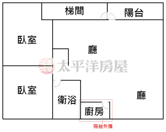 泰山買房賣屋捷運旁美寓3F,新北市泰山區漢口街