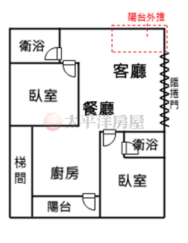 泰山買房賣屋福泰市場方正格局一樓,新北市泰山區福泰街