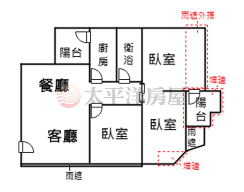 泰山買房賣屋十八甲邊間臻品美三房車,新北市泰山區仁武街