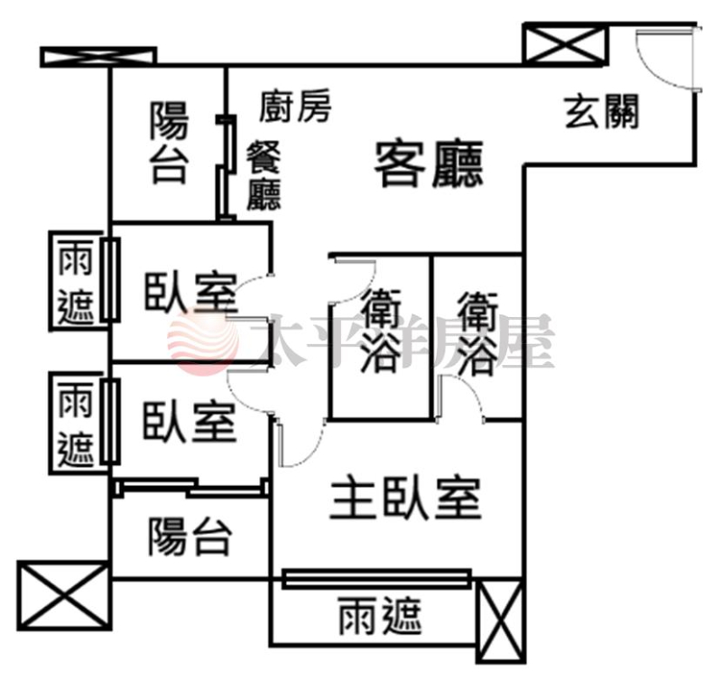 五股買房賣屋天空觀景大三房車,新北市五股區新五路二段