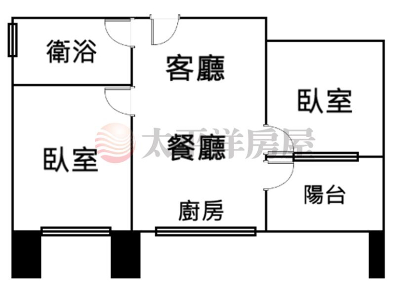 五股買房賣屋低總價盛溪八方兩房美屋,新北市五股區明德路