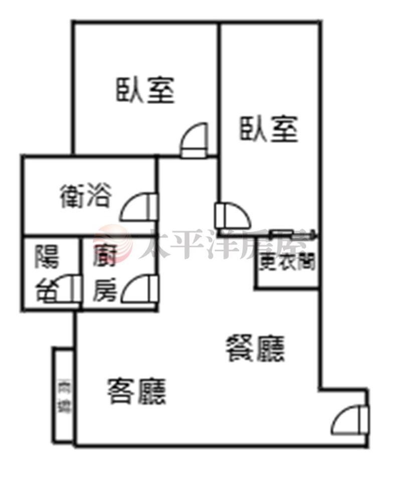 泰山買房賣屋塭仔圳邊間採光兩房車,新北市泰山區信華六街