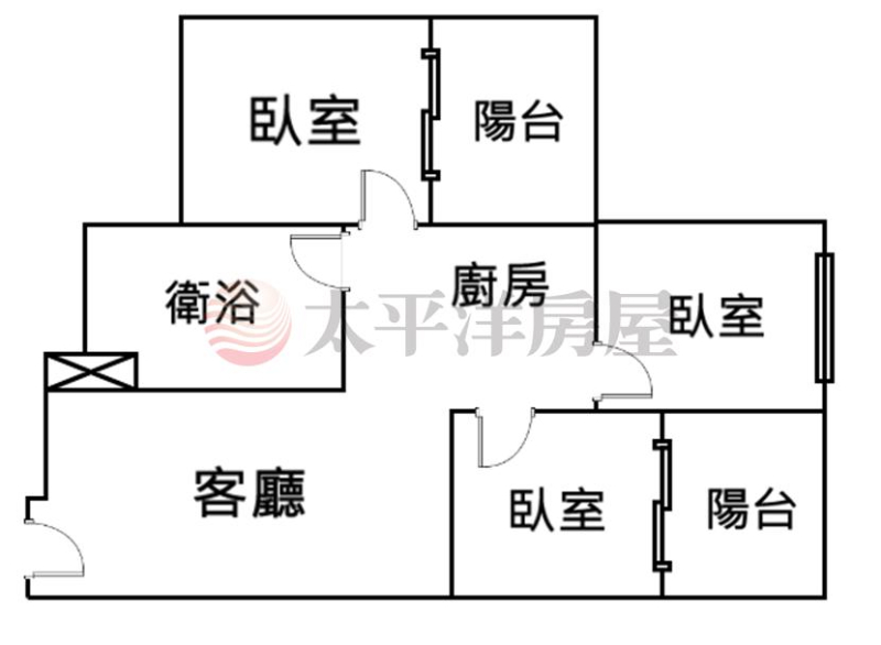 五股買房賣屋伴月灣美景三房車,新北市五股區成洲七路