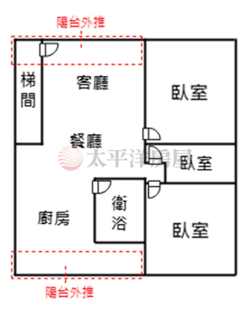 新莊運動公園天然瓦斯邊間雅寓二樓,新北市新莊區新泰路