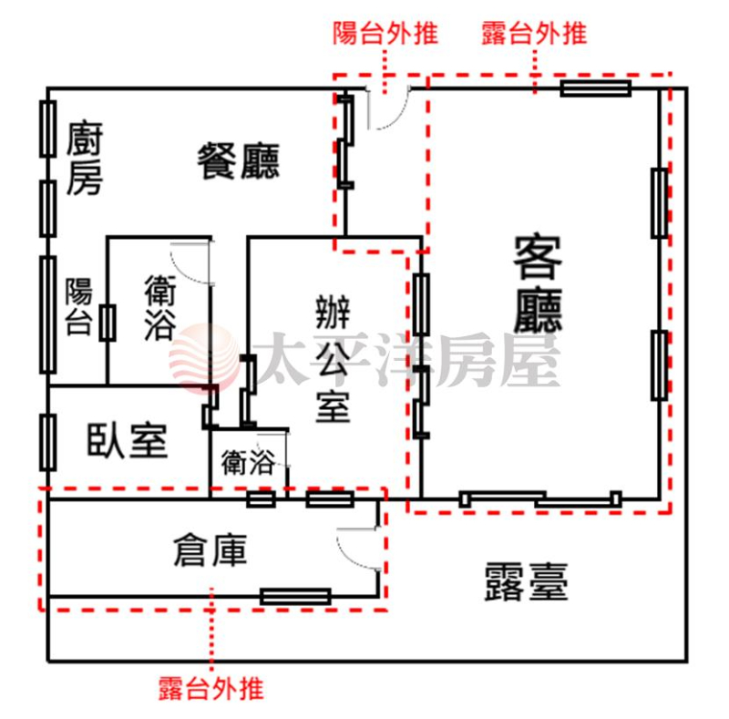 五股買房賣屋撲滿稀有美妝露台戶,新北市五股區五福路