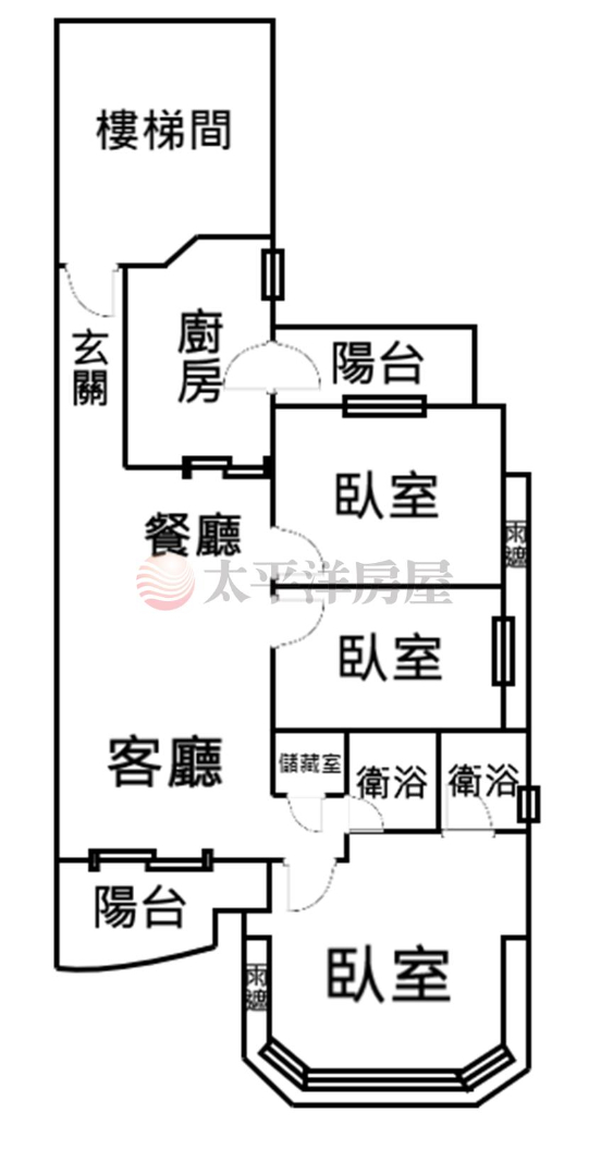 五股買房賣屋龍形高樓美妝3+1房車,新北市五股區成泰路四段