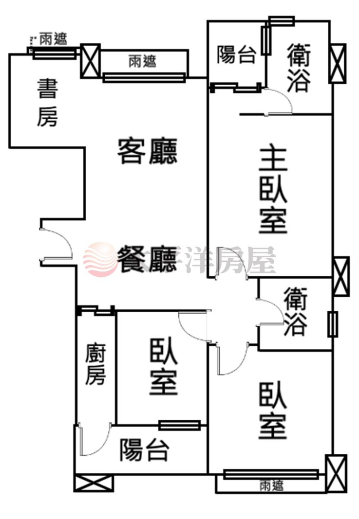 五股買房賣屋勤樸景觀可塑四房車,新北市五股區新城三路