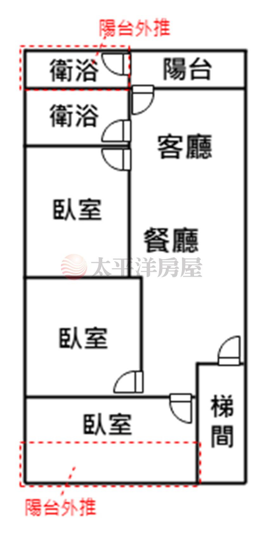 泰山買房賣屋溫馨邊間二樓公寓,新北市泰山區半山雅24巷