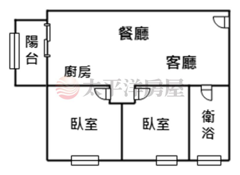 泰山買房賣屋樹林山莊精裝兩房雙車位,新北市泰山區辭修路