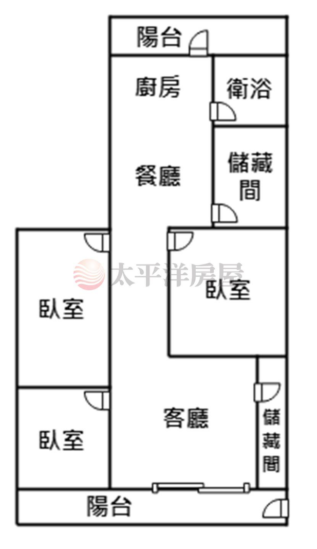 泰山買房賣屋邊間前後陽台公寓,新北市泰山區明志路二段