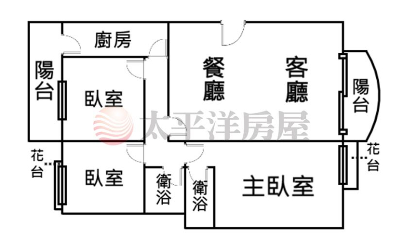 五股買房賣屋搶手愛家低公設美三房,新北市五股區五福路