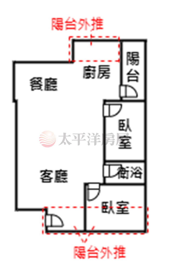 泰山買房賣屋無敵採光美寓3F,新北市泰山區辭修路