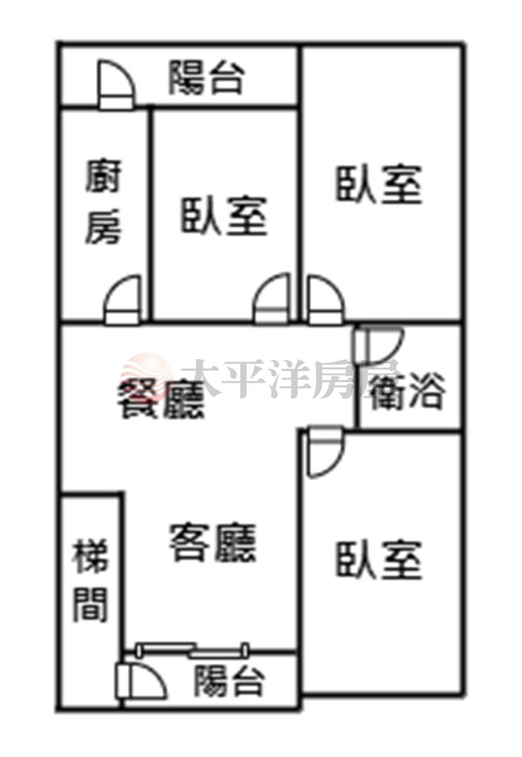 五股買房賣屋原始格局採光三房,新北市五股區成泰路三段