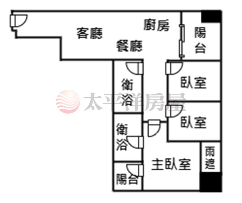 泰山買房賣屋明志書苑溫馨三房車,新北市泰山區明志路二段