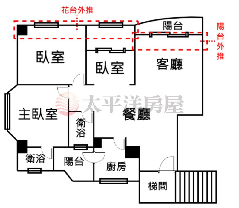 五股買房賣屋16%低公設採光大三房,新北市五股區成泰路一段