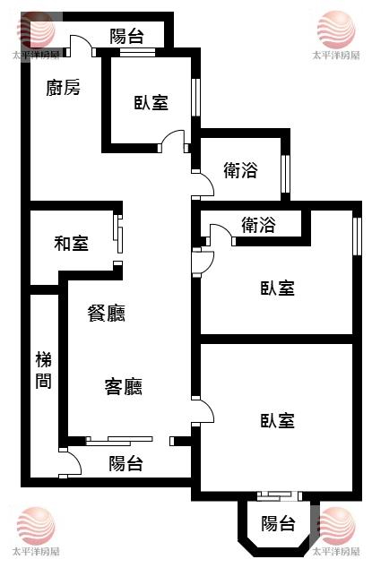 泰山買房賣屋學區高檔裝潢溫馨三房,新北市泰山區忠孝街