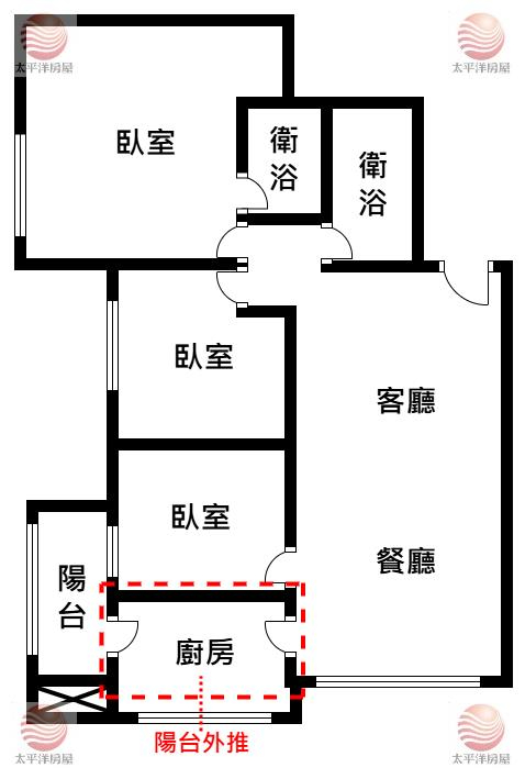 五股買房賣屋無限美景超美三房,新北市五股區登林路