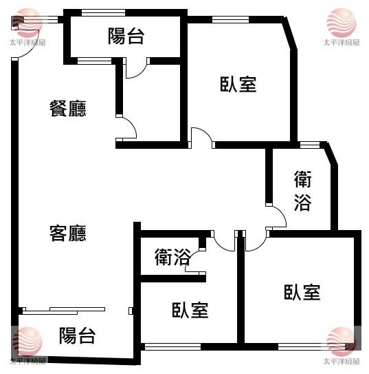 泰山買房賣屋晶華小築方正溫馨三房,新北市泰山區明志路二段