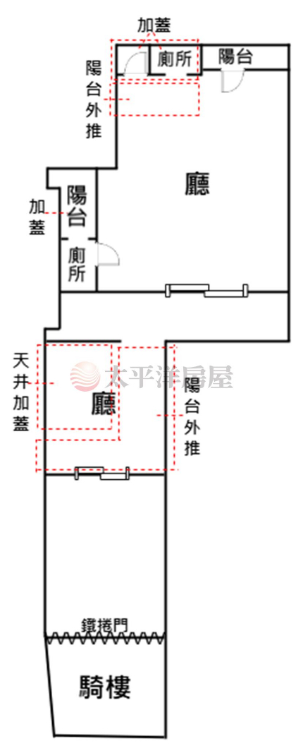 五股買房賣屋臨馬路大面寬一線店面,新北市五股區成泰路一段