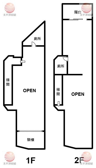 泰山買房賣屋武泰臻愛邊間人潮金店面,新北市泰山區明志路三段