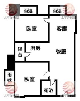 五股買房賣屋未來馥溫馨裝潢邊間兩房車,新北市五股區新城六路