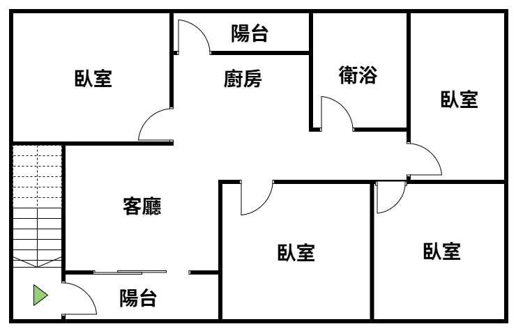 泰山買房賣屋櫻花大空間正4房美寓,新北市泰山區應化街