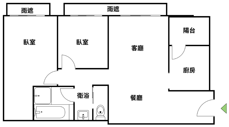 泰山買房賣屋合登精美2房雙車,新北市泰山區明志路二段