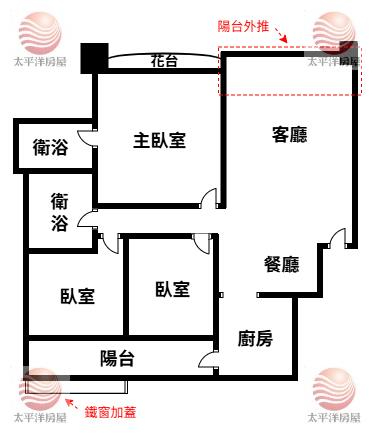 五股買房賣屋精美邊間電梯三房,新北市五股區五福路