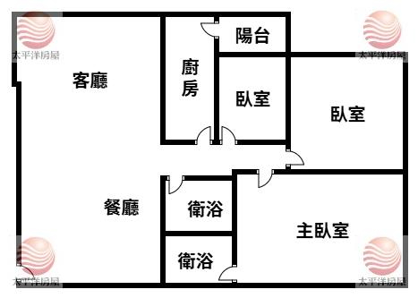 泰山買房賣屋君臨C邊間三房車,新北市泰山區仁德路
