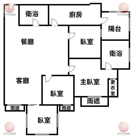 五股買房賣屋次頂樓景觀現代風四房車,新北市五股區新五路三段