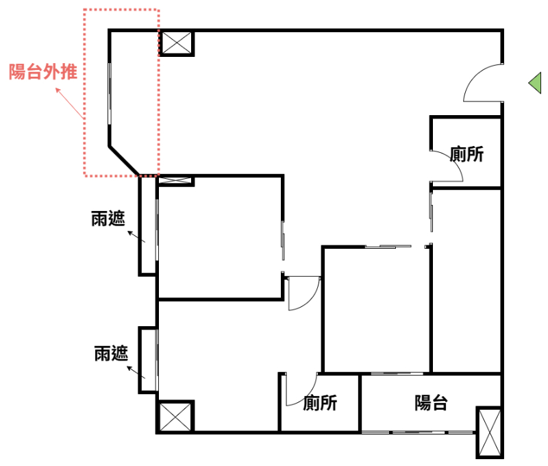 泰山買房賣屋海德堡高樓層溫馨居(工業用),新北市泰山區明志路一段