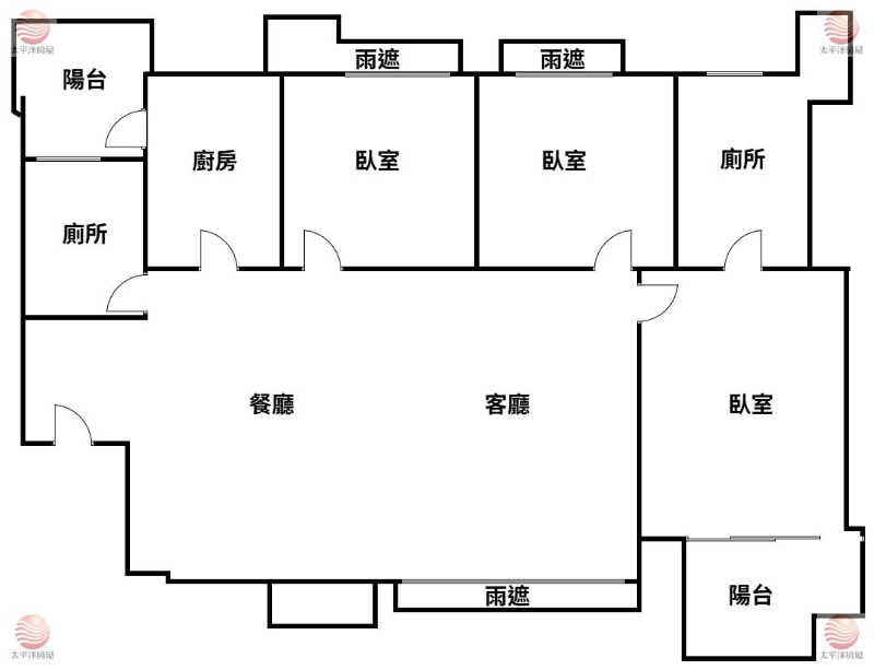 綠意盎然三房車,新北市五股區芳洲一路