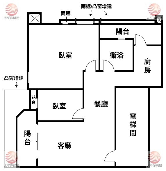 五股買房賣屋邊間無限棟距兩房,新北市五股區成泰路一段