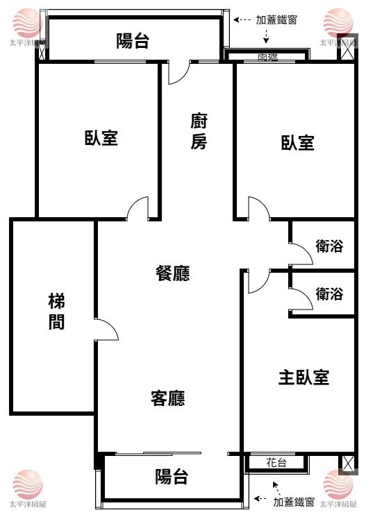 五股買房賣屋公園綠境方正大三房車,新北市五股區成泰路一段