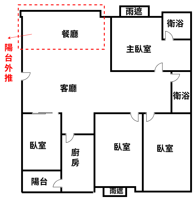 泰山買房賣屋18甲方正大4房平面車位,新北市泰山區仁德路