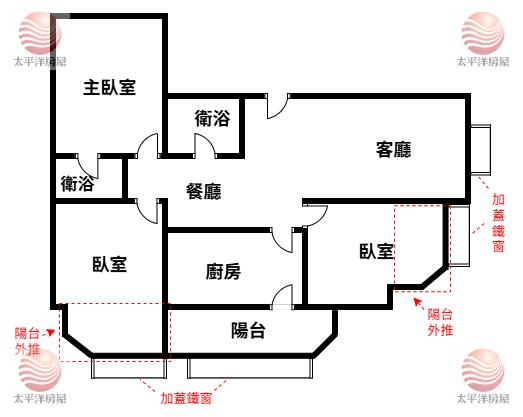 五股買房賣屋低公設稀有釋出三房,新北市五股區成泰路四段