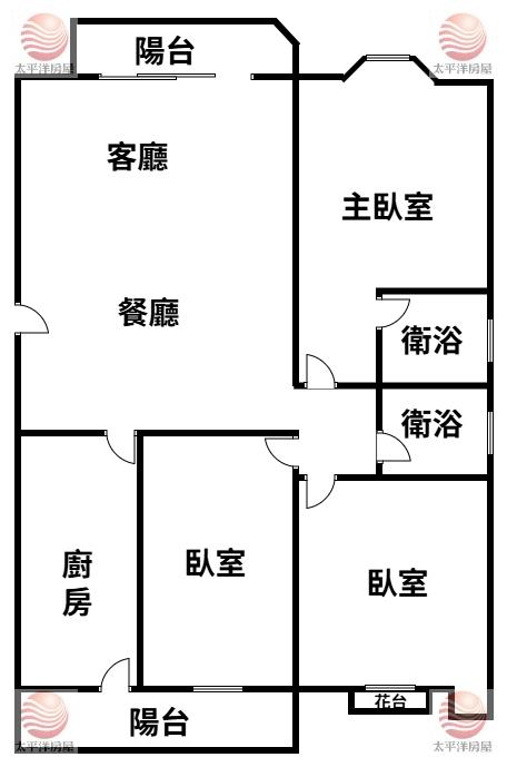 泰山買房賣屋低公設電梯儒林三房車,新北市泰山區明志路一段