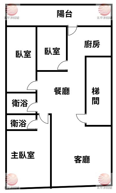 五股買房賣屋低公設御史園方正大三房,新北市五股區御成路