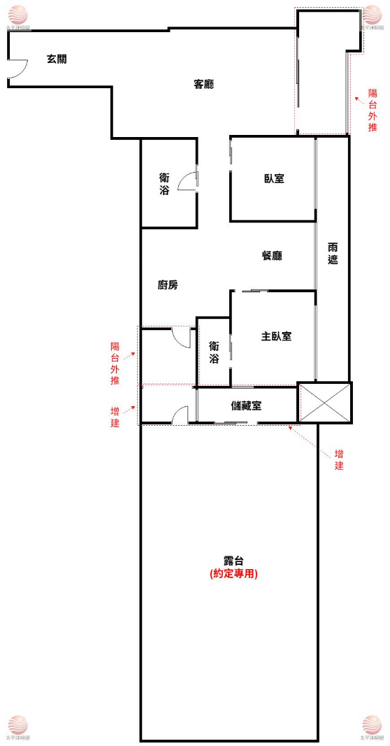 五股買房賣屋SKY1大露臺精裝兩房車,新北市五股區新五路三段