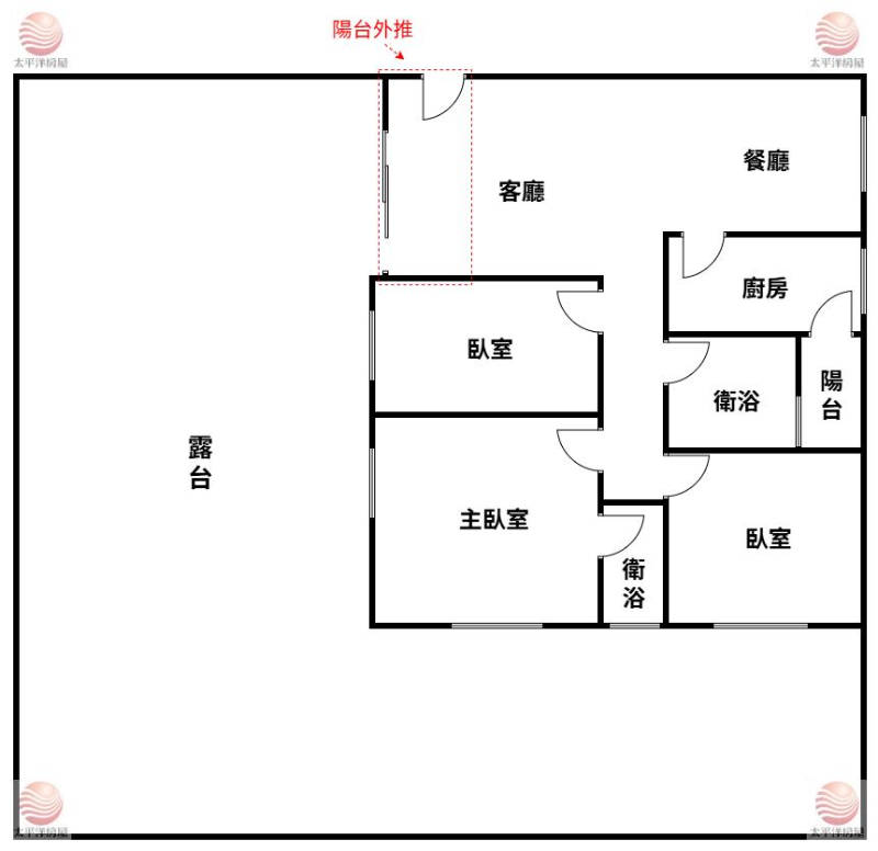 五股買房賣屋撲滿大露台3房,新北市五股區五福路