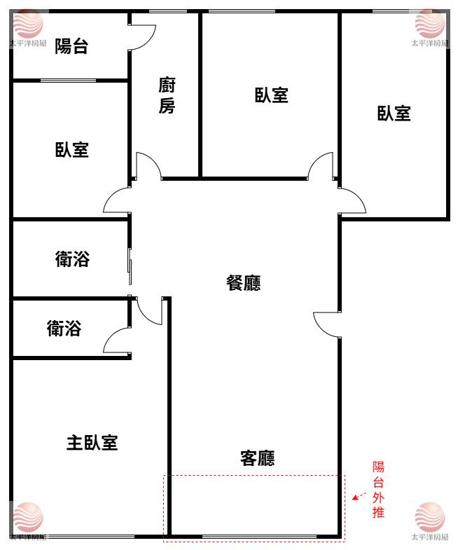 泰山買房賣屋免整理麗池電梯四房,新北市泰山區泰林路二段