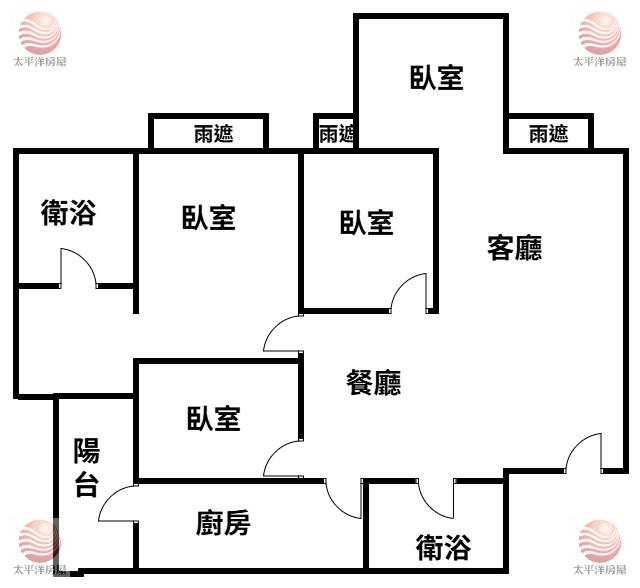上河園高樓清新四房雙車位,新北市五股區新城八路