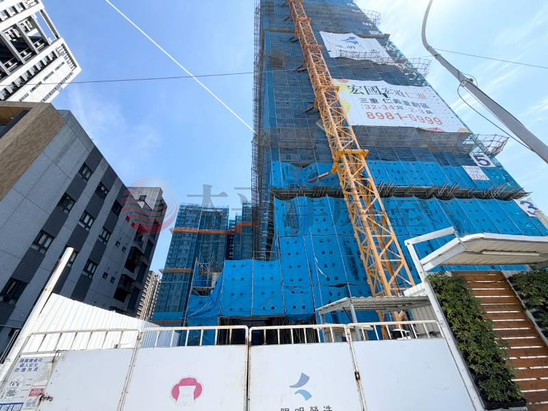 泰山買房賣屋塭仔圳稀有三房雙車位,新北市泰山區信華段五小段